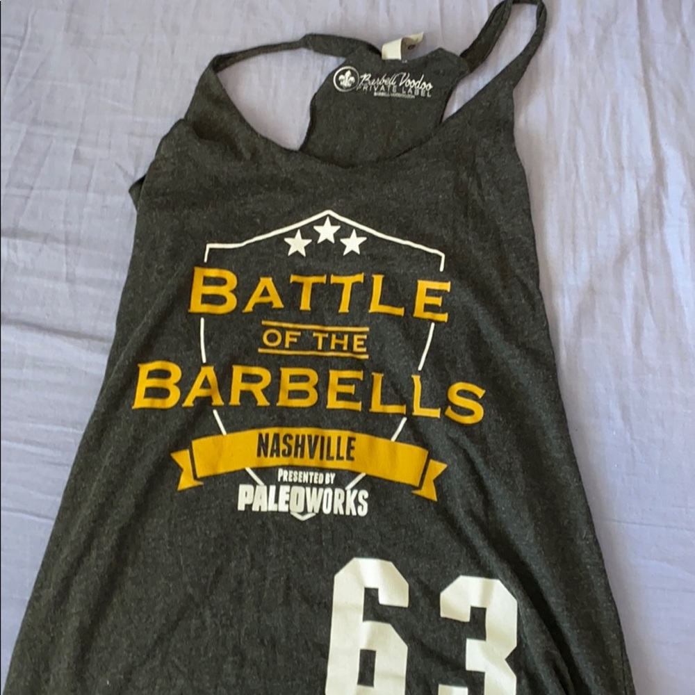Competition tank top